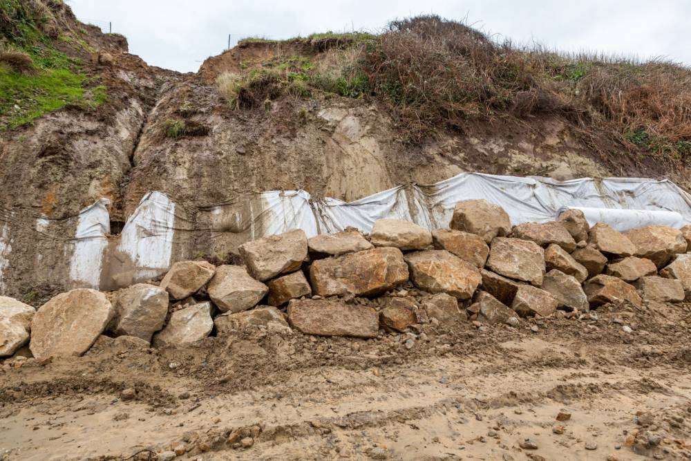 Empierrement près de Cherbourg-en-Cotentin